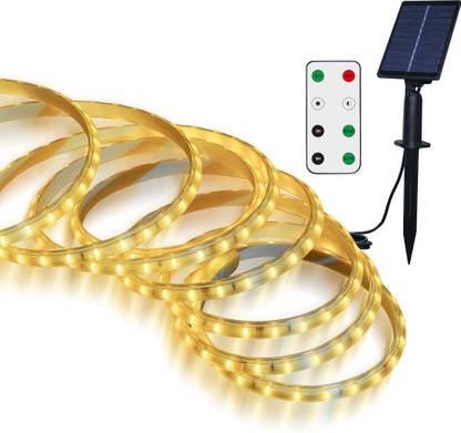 Homehop Solar 300 Led Strip Warm Light For Home Garden Outdoor Wall Decorative Lamp Solar Light Set