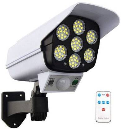 Homehop Solar Led Motion Sensor Lamp for Outdoor Home Garden Camera Shaped Wall lamp Solar Light Set