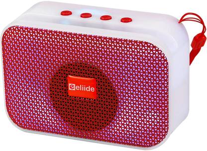 ELIIDE 8W Sound Boom Speaker with 6 Hr Playtime, USB Port & TF Slot Immersive Sound 8 W Bluetooth Speaker