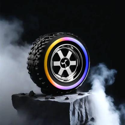 GUGGU Tyre (Speakers) Wave Dynamic Sound (Bluetooth Speaker) with Subwoofer FD273 12 W Bluetooth Home Theatre