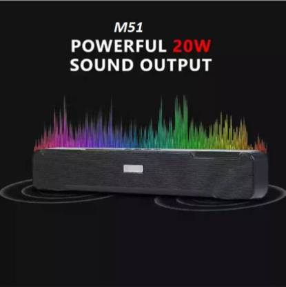 FRONY RAD75-SH112-M51 BLUETOOTH DESKTOP TB LED LCD PORTABLE SPEAKER 15 W Bluetooth Soundbar