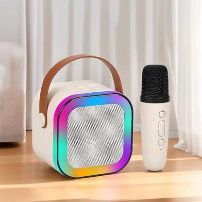 ENMORA K12 Speaker Machine Wireless Karaoke Mic Bluetooth aqw2 56 W Bluetooth Party Speaker
