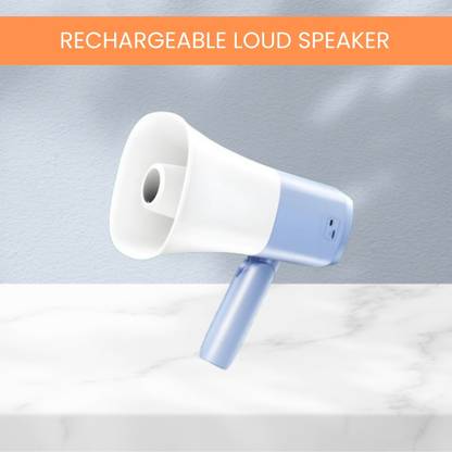 YAROH King Bhopu Megaphone Siren Loudspeaker Music Function With Adjustable HandleD183 King Bhopu Megaphone Siren Loudspeaker Music Function With Adjustable HandleD183 Outdoor PA System