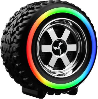 GUGGU Tyre (Speakers) Wave Dynamic Sound (Bluetooth Speaker) with Subwoofer FD253 12 W Bluetooth Home Theatre