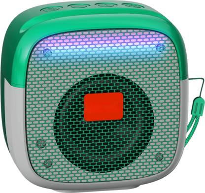 fire turtle M424SP (PORTABLE BLUETOOTH SPEAKER) Dynamic Thunder Sound with Disco LED Lights 5 W Bluetooth Party Speaker