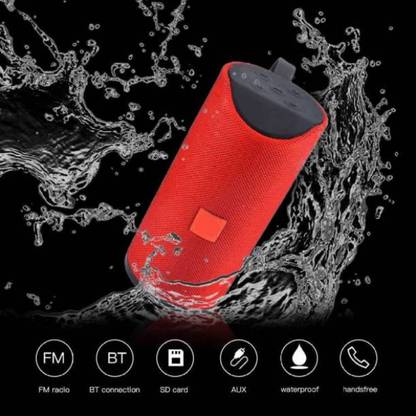 TWS CHG-Portable Speaker TG-113 Splash-proof Speaker Compatible with All Mobiles 9 W Bluetooth Speaker