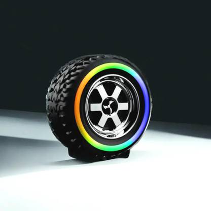 GUGGU Tyre (Speakers) Wave Dynamic Sound (Bluetooth Speaker) with Subwoofer FD153 12 W Bluetooth Home Theatre