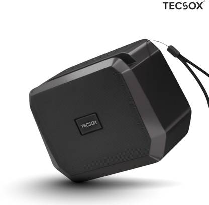 TecSox Blast Pro 12W Speaker Bluetooth V 5.3 with USB,SD card Slot,Aux,3D Bass 12 W Bluetooth Party Speaker