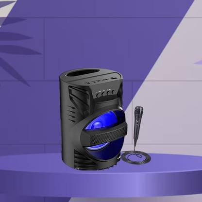 Clairbell DJ Box Speaker with FM Radio, Mic & USB Pen Drive 5W Bluetooth SpeakerMU385 5 W Bluetooth Party Speaker