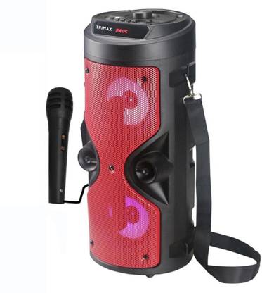 SACRO AS_873A_ZQS4210 BLUETOOTH SUBWOOFER KAROKE SPEAKER WITH MIC LIGHT,TF SLOT 48 W Bluetooth Tower Speaker