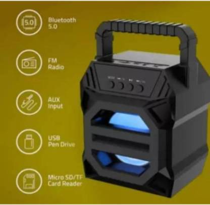 FRONY JOP79-LA1151-Music System 10 W Bluetooth Speaker (Black, Stereo Channel) 15 W Bluetooth Speaker