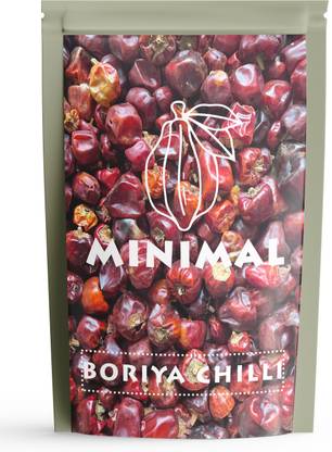 Minimal Boriya Red Chilli Whole | Gol Mirchi| Spicy Round Chillies | Sabut Lal 1kg