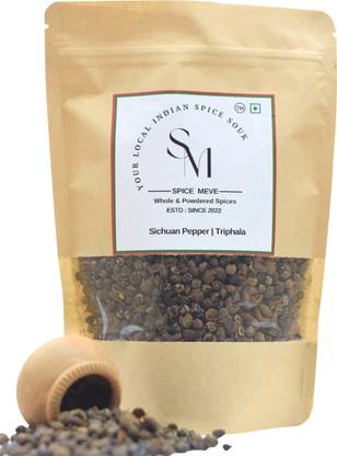 Spice Meve Indian Sichuan Pepper Corns | Triphal | Teppal | Konkani Pepper