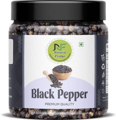 Natural Fridge Black Pepper(Kali Mirch) | Powder for cooking | Aromatic Black Pepper-