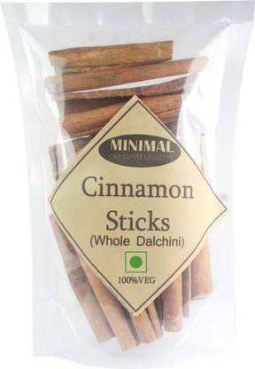 Minimal Whole Ceylon Cinnamon Stick/Dalchini Stick/Srilankan Cinnamon Sticks 100g
