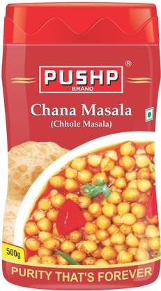 Pushp Brand Chana Masala Jar