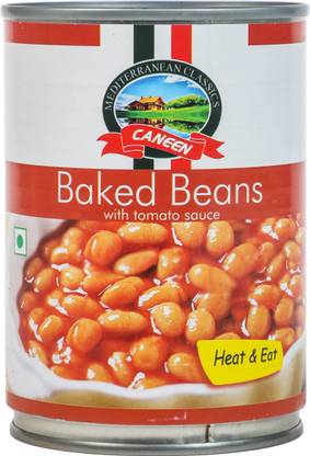 caneen Baked Beans in Tomato Sauce | Vegetarian Protein-Packed Meal | No Preservatives