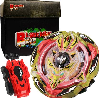 BLADEKING BEYS B103 Screw Trid'nt 8Bump Wedge + String Launcher LR + Toy Storage Box