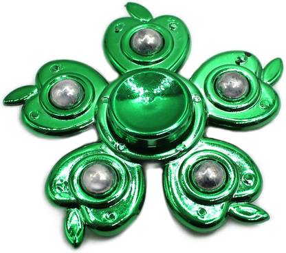 neoinsta shopping Very Beautiful 5 Sided Metal Spinner Green Design-4