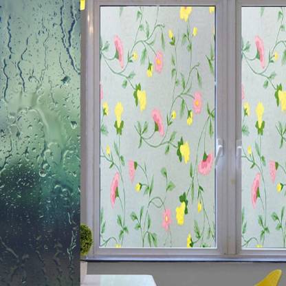 GadgetsDsk 30.48 cm Window Glass Film Sticker -12X48 Inch-Pack-1 Self Adhesive Sticker