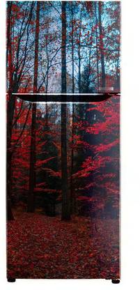 Psychedelic Collection 60 cm nature tree leaves forest wallpaper poster Adhesive Vinyl sticker fridge wrap decorative sticker (pvc vinyl covering area 60cm X 160cm ) Self Adhesive Sticker