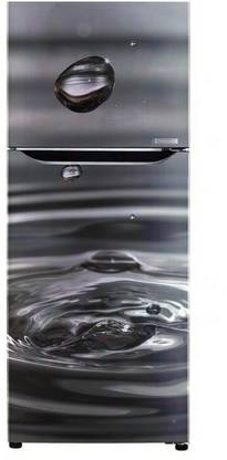 Advance Home Décor 60 cm Abstract 3D water drop Fridge wallpaper poster Adhesive Vinyl Sticker Fridge wrap Decorative sticker (pvc vinyl covering area 60cm X 160cm ) Self Adhesive Sticker