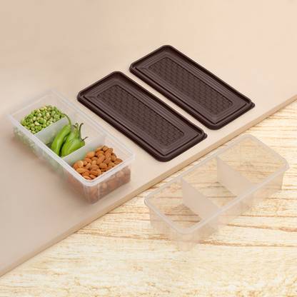 EMBICON Plastic Fridge Container  - 2000 ml