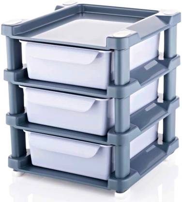 KHODAL ENTERPRISE Multipurpose 3 layer Organizer Storage Box Storage Box