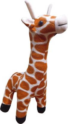 Crispy toys Very Soft Standing Giraffe Toy For Kids Playing/Gifting etc 35cm  - 35 cm