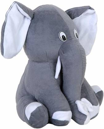 Nihan Enterprises Elephant Soft Toy (30 cm, Pack of 2)  - 30 cm