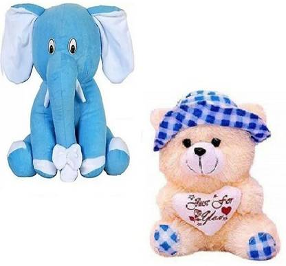 DHAAM Elephant Combo of 2 Best Quality -121  - 30 cm