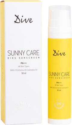 DIVE Sunscreen - SPF 50 PA+++ SUNNY CARE KIDS SUNSCREEN