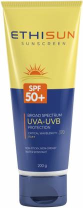 ethiall Sunscreen - SPF 50 PA++ by Ethisun Sunscreen Cream