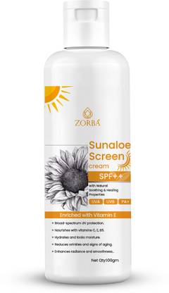 Zorba Sunscreen - SPF spf PA+++ Sun aole sunscreen