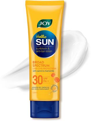 Joy Sunscreen - SPF SPF 30 PA++ Broad Spectrum Sunscreen with No White Cast
