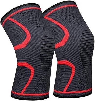 GymWar Compression Knee Sleeves for Men and Women, Knee Support for Pain Relief Knee Support