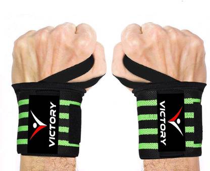VICTORY Professional Wrist Wrap Band , Wrist Strap For Gym and Fitness Wrist Support