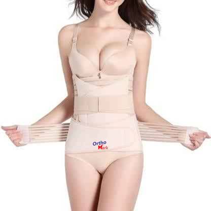 OrthoMark Post pregnancy maternity support belt after c section delivery 34-40 inch Size-M Back / Lumbar Support