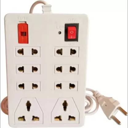 RAAMKM CB_15451_ 53 8 Plug Point Light Extension 8 Socket Extension Boards 8  Socket Extension Boards