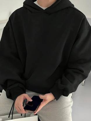 Rockwell Full Sleeve Solid Men Sweatshirt