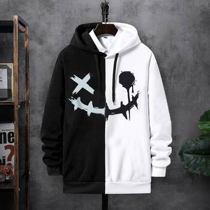 Full Sleeve Color Block Men Sweatshirt