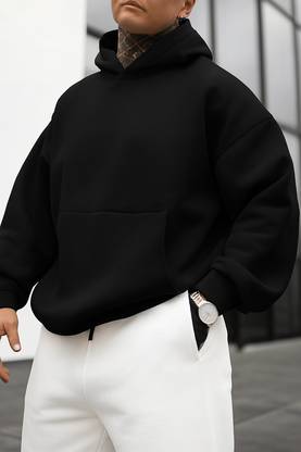 Rockwell Full Sleeve Solid Men Sweatshirt