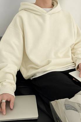 Rockwell Full Sleeve Solid Men Sweatshirt