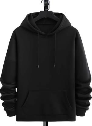 Full Sleeve Solid Men Sweatshirt