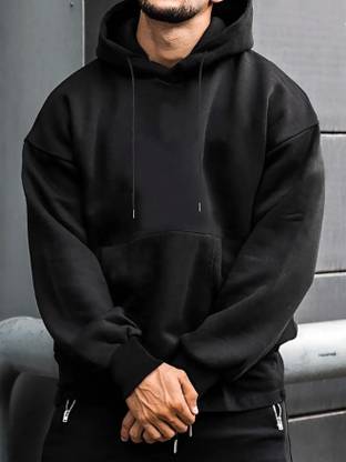 Rockwell Full Sleeve Solid Men Sweatshirt