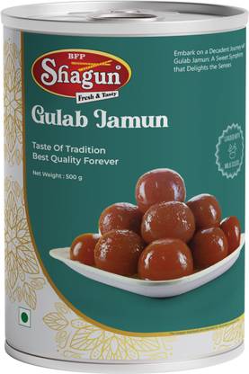 Bfp Shagun Gulab Jamun 500Gm Best Sweets for Gifting Tin