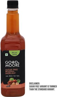 good+moore Coffee, Milkshake and more Sugar free Roasted Hazelnut