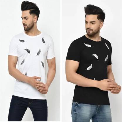 Printed Men Multicolor T-Shirt