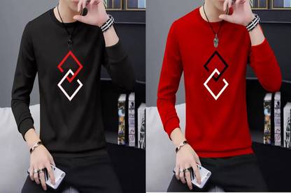 Printed Men Multicolor T-Shirt
