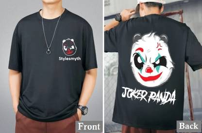 Printed Men Black T-Shirt
